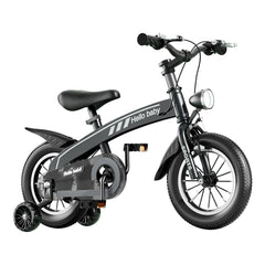 SYGA Children's Bicycle for 3-6 Year Kid's Light Bicycle Magnesium Alloy (14 INCH, Black)