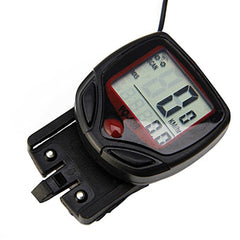 SYGA Bicycle Accessories 15-Functions Bike Speedometer LCD Display Cycling Odometer