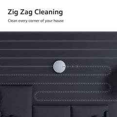 MI Xiaomi Robot Vacuum-Mop 2i, 2200 Pa Powerful Suction, 450 mL Large-Capacity Dustbin, Electronically-Controlled 270 mL Water Tank, Controls remotely via app, Alexa/GA Enabled, White