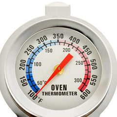 SYGA Kitchen Oven Thermometer Stainless Steel Monitoring Cooking Thermometer, 100 to 600 Degrees F Temperature Range