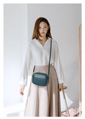 SYGA Women Small Bag Cross-Border Foreign Diamond Shoulder Bag(Blue)