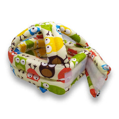 SYGA 1 Piece Infant, Toddler & Baby Child Helmet Head Protector Cushion Bonnet_Owl_White