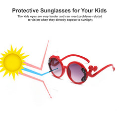 SYGA Kids Goggles, Modern Stylish Eyewears for Boy's and Girls, SideTie Style - Black- Pack of 1