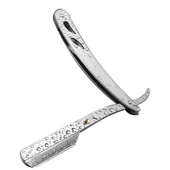 SYGA Barber Stainless Steel Straight Edge Barber Razor Folding Shaving Shaver for Men