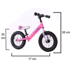SYGA 12" Balance Bike for Children Without Pedaling_Red
