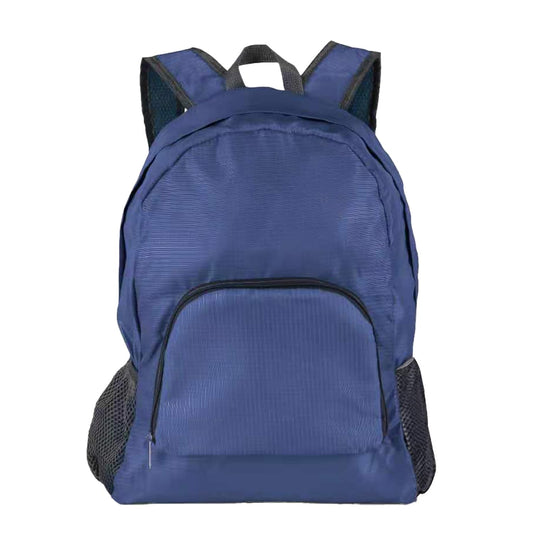 SYGA Outdoor Travel Foldable Backpack Waterproof Backpack With Mini Bag Stay-Clean Backpack for Camping, Hiking, Travelling, Outdoor Activities(Navy Blue)