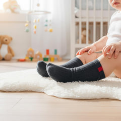 MOMISY 6 Pairs Girl Boys Toddlers Infant Solid Color Socks Cotton Kids Tube Ankle Socks - Multicolor (IN, Age, 1 Year, 2 Years, Multicolor)