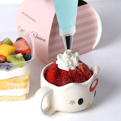 SYGA Set of 24 Russian Nozzles Cake Nozzles Cake Decoration Pastry Nozzle with Coupler and Icing Bag