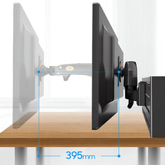 SYGA NB Monitor Desk Mount, 17-27 Inch Screen Bracket, Gas Spring Arm, 2-7 kg Load Capacity