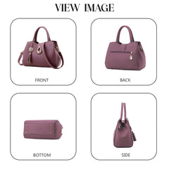 Syga Women's Elegant Handbag Stylish Crossbody Shoulder Bag with Tassel Charm