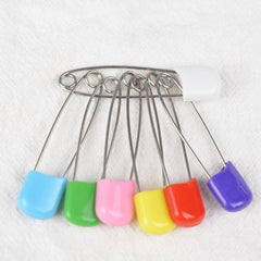 SYGA 12 Pcs Safety Pins Adjustable Pin Women Trousers Pearl Collar Multipurpose Buckle Garment Apparel Accessories - Multi Color