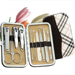 SYGA Stainless Steel Nail Clippers Professional Grooming Kit for Man Woman