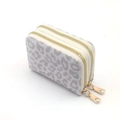 SYGA Women's Zip-Around Wallet with Flower Pattern, multi-card slots and Coin Holder