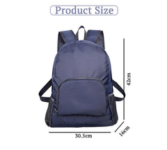 SYGA Outdoor Travel Foldable Backpack Waterproof Backpack With Mini Bag Stay-Clean Backpack for Camping, Hiking, Travelling, Outdoor Activities(Gray)