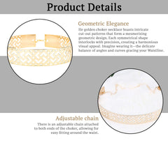 SYGA Waistband Dress Belt with Wide Band and Mirror Finish, for Women, Gold