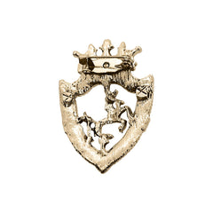 SYGA Brooch Cross-Border Alloy Retro Boys Clothing Corsage Pin Men's Chest Suit Accessories(Ancient Bronze)