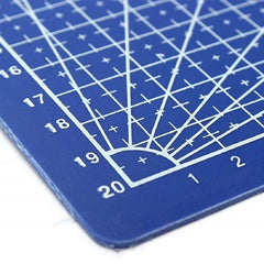 SYGA A4 Cutting Mat Printed Grid Lines Scale Plate Knife Leather Paper Board