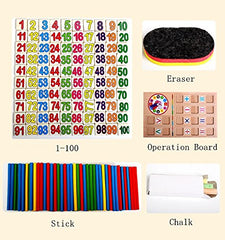 SYGA Wooden Mathematics Learning Toy Kid Educational Math Calculate Game Toys