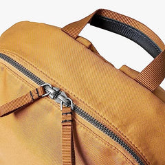DailyObjects Monkey Shoulder Bag (19L) for Everyday Use| 100% Recycled | Travel/Office Bag | Backpack With Padded Compartment for Upto 14" | Adjustable Straps & Zipper closure - Orange