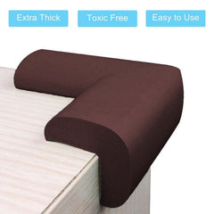 SYGA Pack of 12 Black Corner Edge Guard Protectors Suitable for Table and Desk for Baby Child Infant Kids Safety