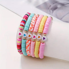 SYGA Beads for Kids Crafts Children's Jewelry Making Kit DIY Bracelets Necklace Hairband and Rings Craft Kits Birthday for 4, 5, 6, 7-Year-Old Little Girls-Multicolor (DIYBeadsSet-31)