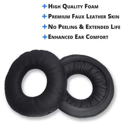 SYGA Earpads Replacement Ear Pads Ear Cushion Cover Compatible with Sony MDR-1000X WH-1000XM3 Headphone Sponge Sleeve Earmuff Ear Cotton Pad - Black