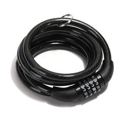 SYGA Small Motorcycle Lock Combination Anti-Thief Security Cable Bike 4 Digit Bicycle Lock