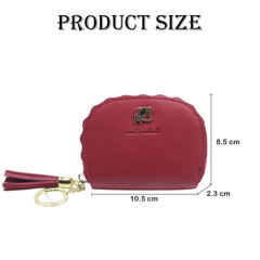 MOMISY PU Leather Women's Credit Debit Card Holder Money Wallet Purse Clutch (20 Slots Maroon)