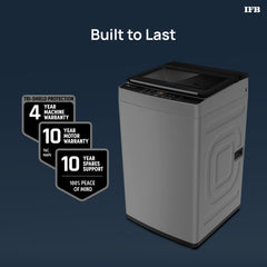 IFB 6.5 Kg 5 Star with Deep Clean® Technology, AI Powered, Fully Automatic Top Load Washing Machine (TL650MG1, ActivMix, Aqua Energie, Med Grey)
