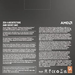 AMD 7000 Series Ryzen 7 7700X Desktop Processor 8 cores 16 Threads 40 MB Cache 4.5 GHz Up to 5.4 GHz Socket AM5, 600 Series Chipset (100-100000591WOF)