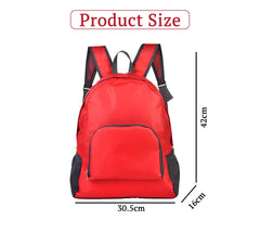 SYGA Outdoor Travel Foldable Backpack Waterproof Backpack With Mini Bag Stay-Clean Backpack for Camping, Hiking, Travelling, Outdoor Activities(Red)