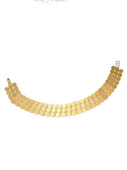 SYGA Women's Simple And Versatile Waist Chain Trouser Double Chain,kamarband For Saree & Dress Decoration(Gold)