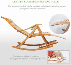Syga Ergonomic Recliner (Bamboo,1 Piece)
