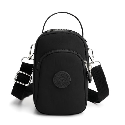 SYGA Women's Nylon Material With Simple Pattern, Mini Sling Bag