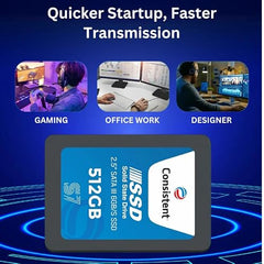 Consistent S6 SSD 512GB (CTSSD512S6)