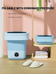 Portable Washing Machine, Mini Washer,16L Upgraded Large Capacity Foldable Washer.Deep Cleaning of Underwear, Baby Clothes and Other Small Clothes.Suitable for Apartments, Dormitories, Hotels.