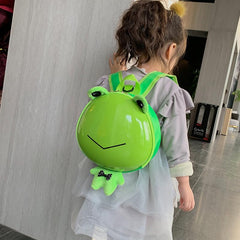 SYGA Children's School Bag PVC Backpack Kids Cartoon Animal Multi-Purpose Bag for 2-4 Years Kids Preschool Backpacks (Chick)