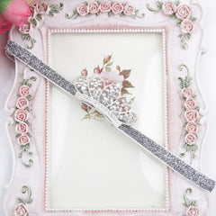 SYGA 1 Piece Baby Girls Headdress Crystal Crown Children's Hair Band Popular Hair Accessories (Black)