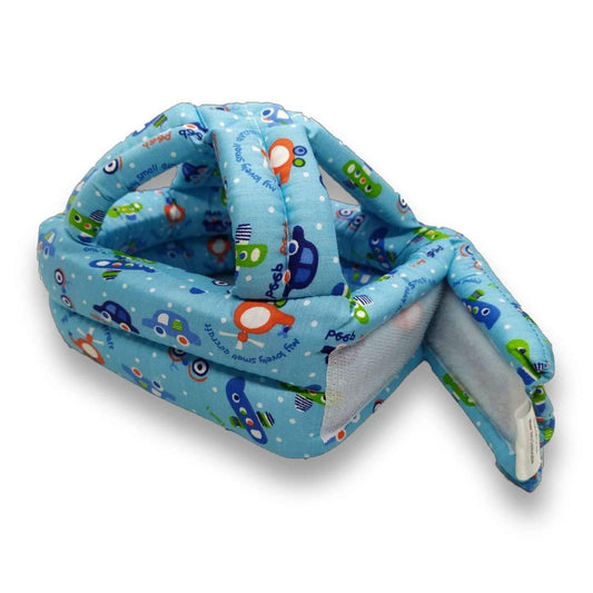 SYGA 1 Piece Infant, Toddler & Baby Child Helmet Head Protector Cushion Bonnet_Car_Blue