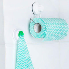 Syga Mutipurpose Non Wooven Fabric Disposable Handy Wipe Cleaning Cloth Roll (Random Colours, Standard Size)