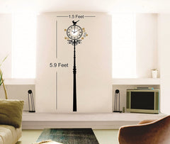 SYGA Royal Lamp Wall Stickers Clock_06