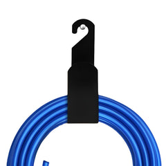 STANSY Wall Mounted Garden Hose Hanger | Plastic Hose Holder for Water Pipe Storage | Heavy Duty Hose Stand for Garden, Balcony & Terrace
