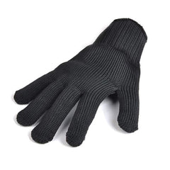SYGA 1 Pair Steel Wire Safety Anti-Cutting Gloves Gardening Work Butcher Outdoor Arm Sleeves Protection Tool
