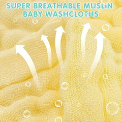 SYGA Baby Napkin Six-Layer Gauze 30 * 30 Plain Color Square Scarf Five Baby Children's Handkerchief Seersucker Small Square Scarf