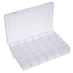SYGA 36 Section Detachable Creative DIY Nail Finishing Storage Rubber Jewelry Bait Eyelashes Earrings Medicine Box_Large