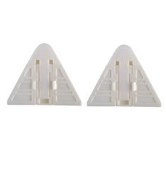 SYGA Sliding Door Lock for Child Safety for Closet Door & Window Locks (2 Pack, White)