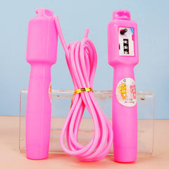SYGA Children's Fitness Jump Rope Electronic Counting Skip Rope 3.0 Meter Rope Sponge Anti Slip Handle for Kids - Blue