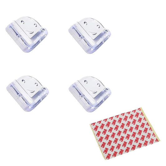 SYGA Set of 4 Transparent C Shape Baby Safety Corner Gaurd Baby Proofing Corner Protector