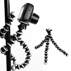 SYGA Small Flexible Bendable Octopus Tripod with Quick-Release Plate for Digital Camera