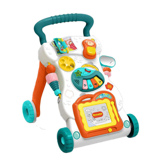 SYGA Seat Stand Educational Toys Baby Walkers Children's Musical First Steps Baby Walkers Riding Outdoors Sports Toys with Balance for Children Development